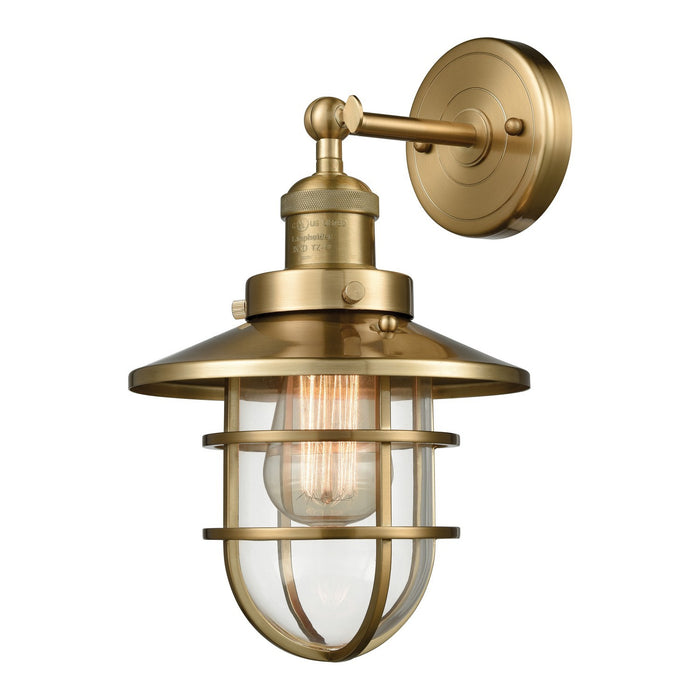 ELK Home - 66386-1 - One Light Wall Sconce - Seaport - Satin Brass