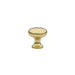 Cabinet Knob, Brass Providence, 1", US3