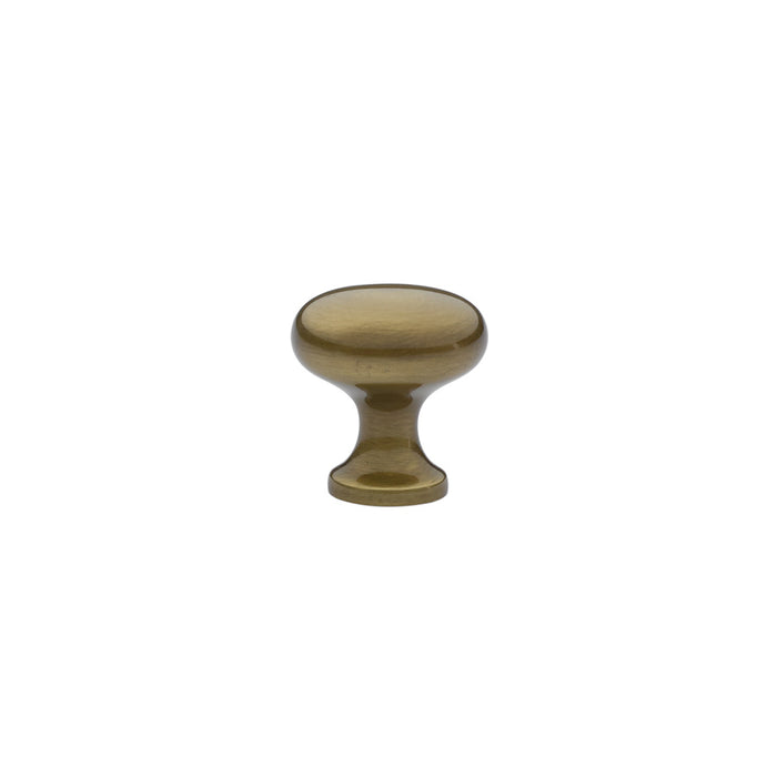 Cabinet Knob, Brass Providence, 1", US7