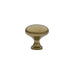 Cabinet Knob, Brass Providence, 1-1/4", US7