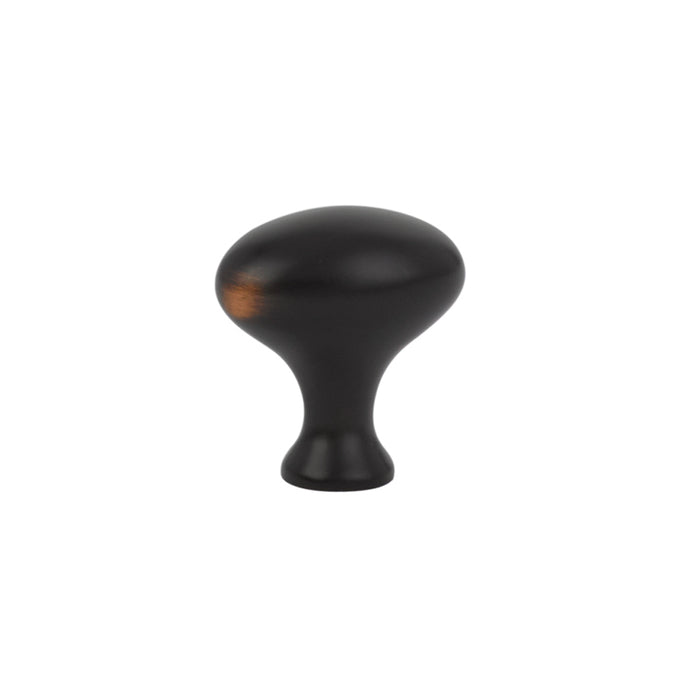 Cabinet Knob, Brass Egg, 1", US10B