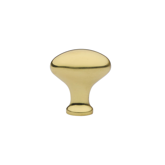 Cabinet Knob, Brass Egg, 1", US3