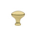 Cabinet Knob, Brass Egg, 1", US3