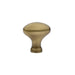 Cabinet Knob, Brass Egg, 1", US7