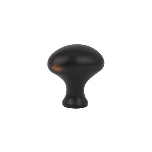 Cabinet Knob, Brass Egg, 1-1/4", US10B