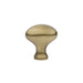 Cabinet Knob, Brass Egg, 1-1/4", US7