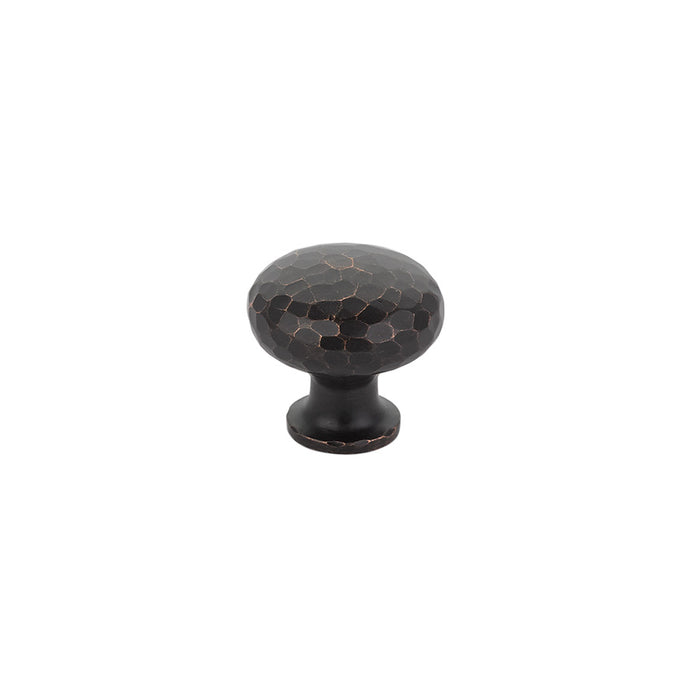 Arts & Crafts Round Dimpled Knob, 1-1/4", US10B