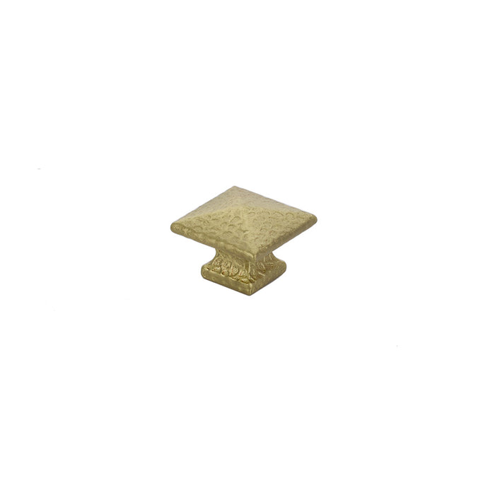 Arts & Crafts Square Dimpled Knob, 1", US4