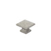 Arts & Crafts Square Dimpled Knob, 1-1/4", US15