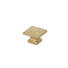 Arts & Crafts Square Dimpled Knob, 1-1/4", US4
