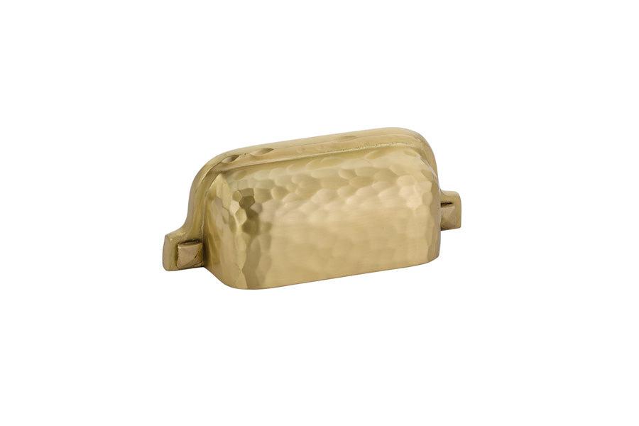 Hammered Bin Pull, 3" C-C, US4