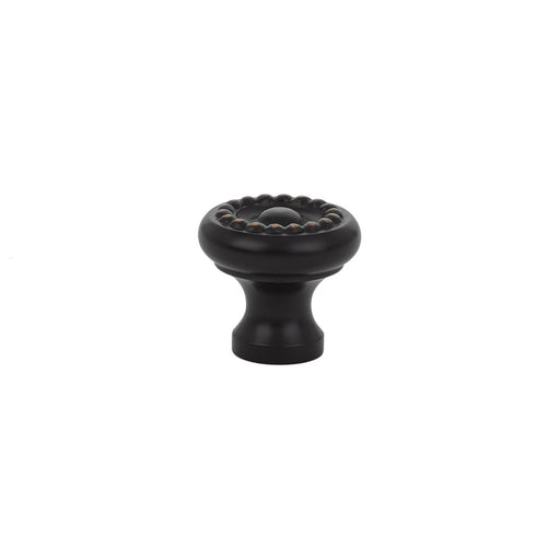 Cabinet Knob, Brass Rope, 1", US10B