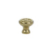 Cabinet Knob, Brass Rope, 1", US3