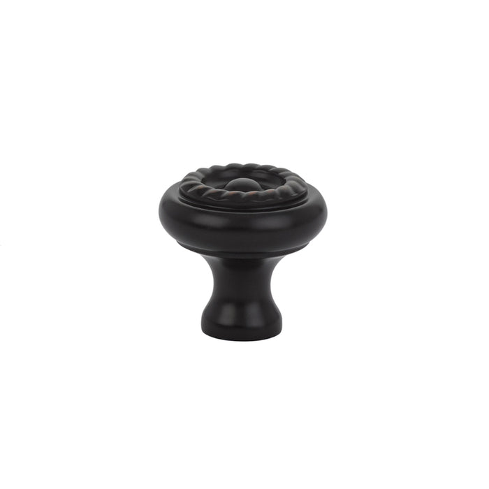 Cabinet Knob, Brass Rope, 1-1/4", US10B