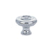 Wardrobe Knob, Waverly, 1-3/4", US26