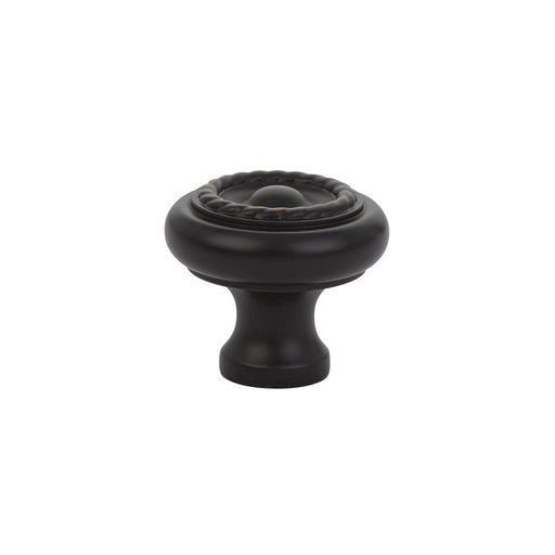 Cabinet Knob, Brass Rope, 1-3/4", US10B