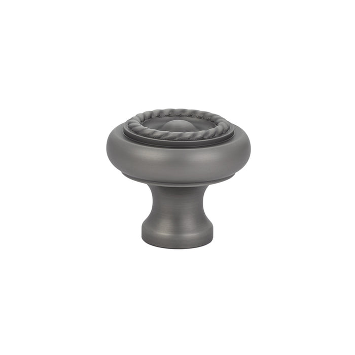 Cabinet Knob, Brass Rope, 1-3/4", US15A