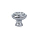 Cabinet Knob, Brass Rope, 1-3/4", US26