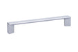 Brass Trinity Pull, 6" C-C, US26