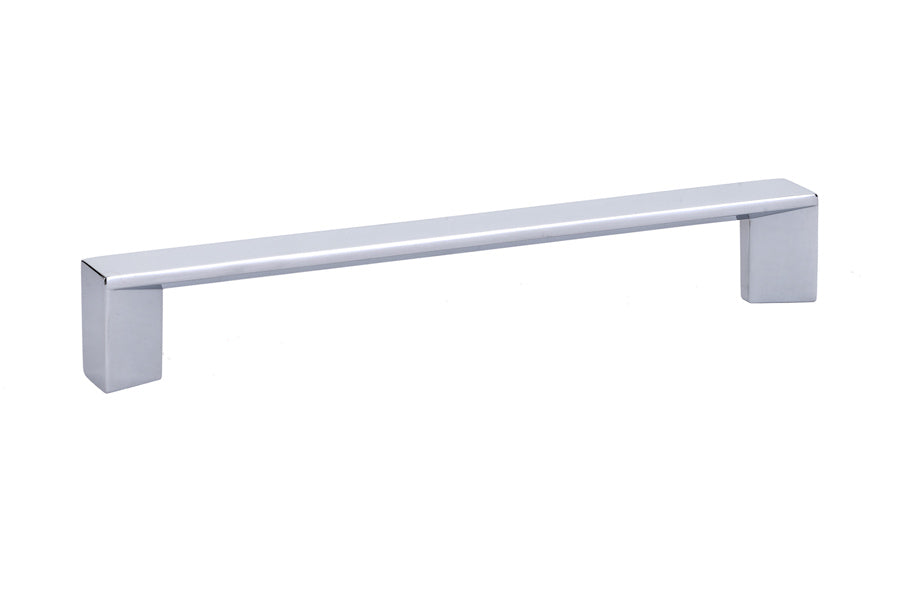 Brass Trinity Pull, 6" C-C, US26