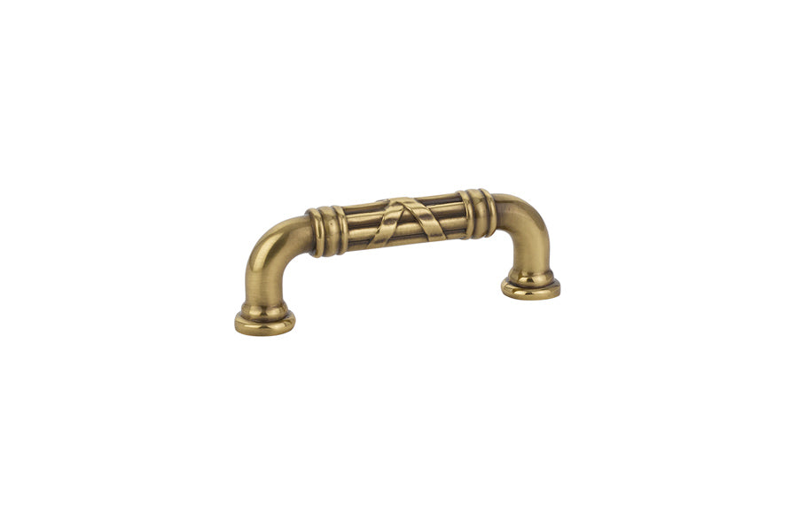 Ribbon & Reed Fixed Pull - Estate, 3" C-C, US7