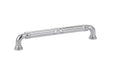 Ribbon & Reed Fixed Pull - Estate, 6" C-C, US26