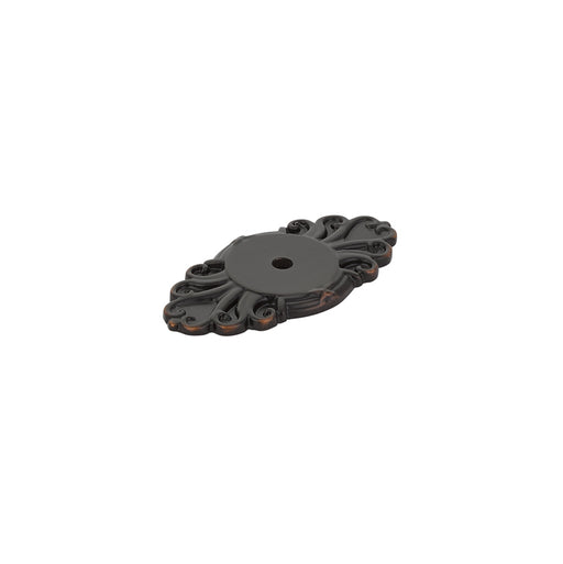 Ribbon & Reed Base Plate, for Knob, US10B