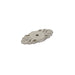 Ribbon & Reed Base Plate, for Knob, US15