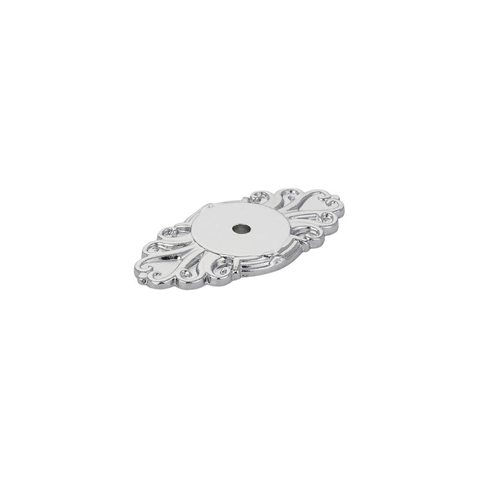 Ribbon & Reed Base Plate, for Knob, US26