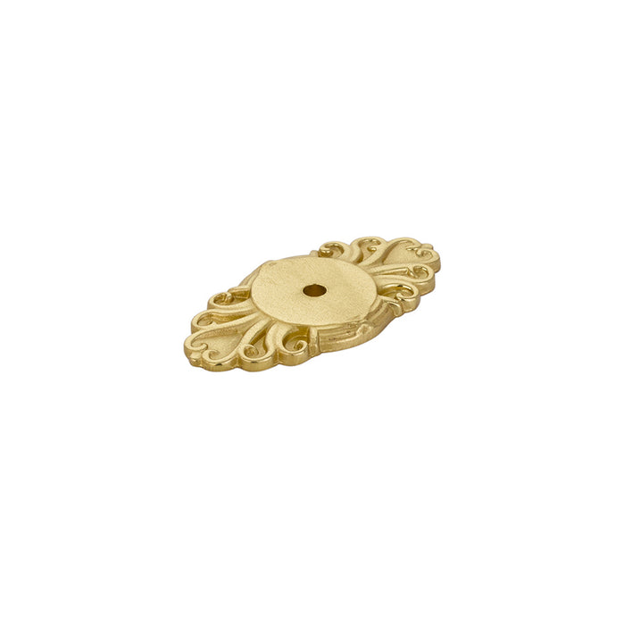 Ribbon & Reed Base Plate, for Knob, US3