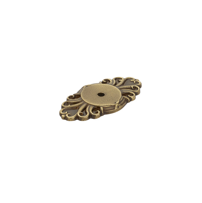 Ribbon & Reed Base Plate, for Knob, US7