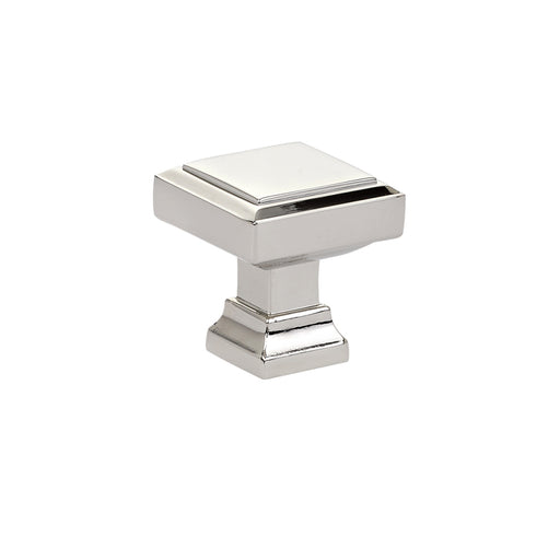 Geometric Square Knob, 1-1/4", US14