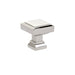 Geometric Square Knob, 1-1/4", US14