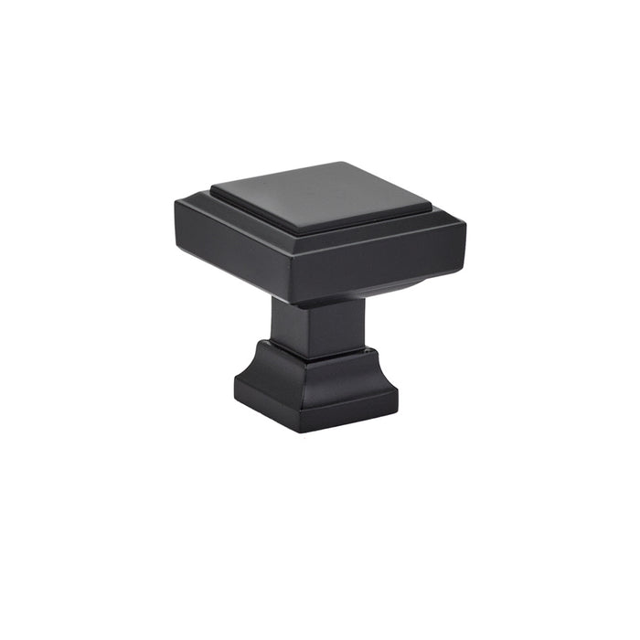 Geometric Square Knob, 1-1/4", US19