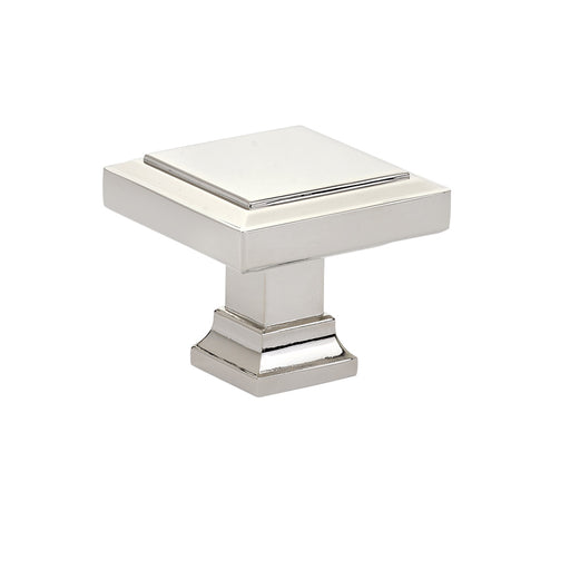 Geometric Square Knob, 1-5/8", US14