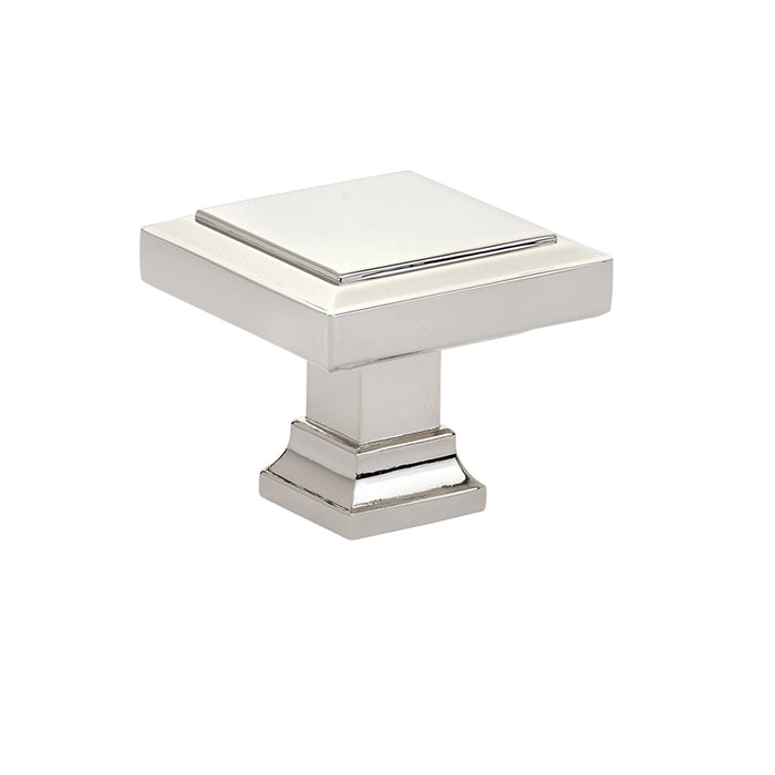 Geometric Square Knob, 1-5/8", US14