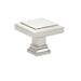 Geometric Square Knob, 1-5/8", US14