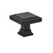 Geometric Square Knob, 1-5/8", US19