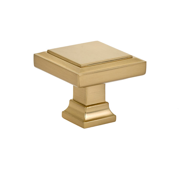 Geometric Square Knob, 1-5/8", US4