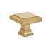 Geometric Square Knob, 1-5/8", US4