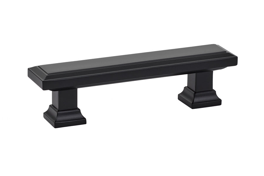 Geometric Rectangular Pull, 3" C-C, US19