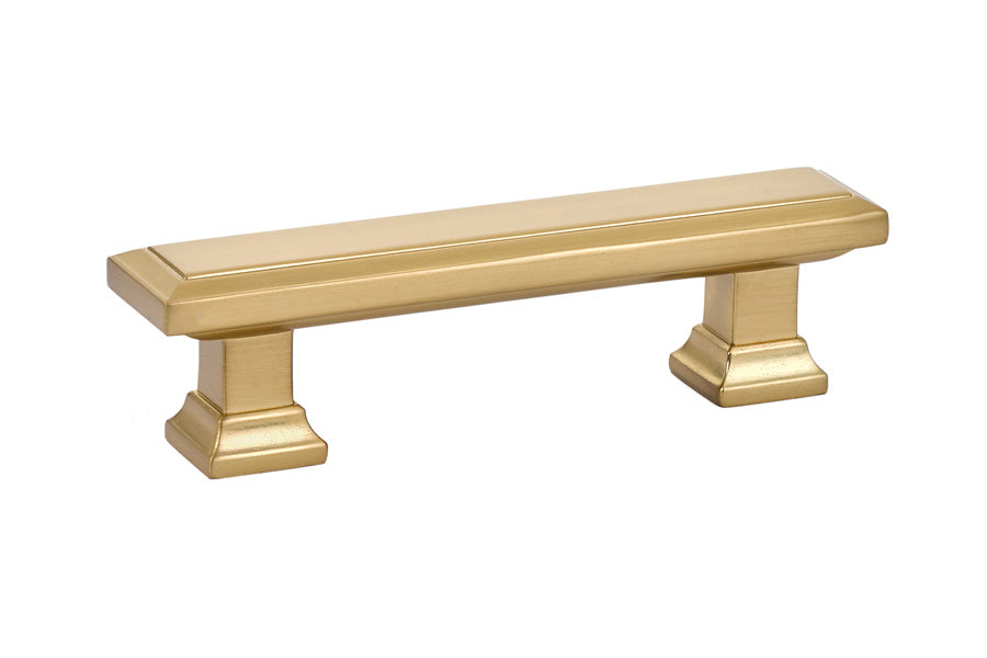 Geometric Rectangular Pull, 3" C-C, US4