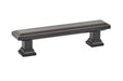 Geometric Rectangular Pull, 3-1/2" C-C, US10B