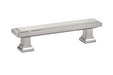 Geometric Rectangular Pull, 3-1/2" C-C, US15