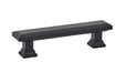 Geometric Rectangular Pull, 3-1/2" C-C, US19