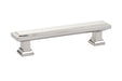 Geometric Rectangular Pull, 4" C-C, US14