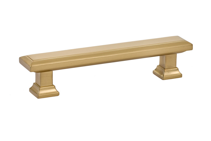 Geometric Rectangular Pull, 4" C-C, US4