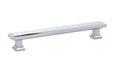 Geometric Rectangular Pull, 6" C-C, US26