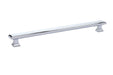 Geometric Rectangular Pull, 10" C-C, US26