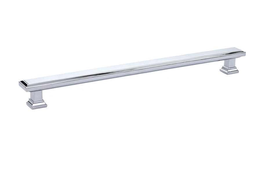 Geometric Rectangular Pull, 10" C-C, US26